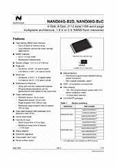 DataSheet NAND04GW3B2D pdf